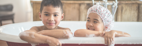 Amber test: biologische bad & douchegel voor kinderen