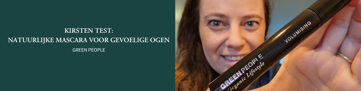 Kirsten test: REVIEW natuurlijke mascara voor gevoelige ogen