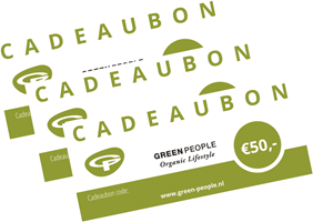 Cadeaubonnen voor online winkelen bij Green People