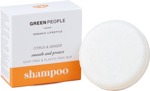 Green People Citrus & Ginger Shampoo Bar 