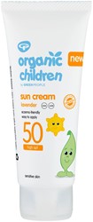 Green People Organic Children SPF50 Sun Cream Lavender