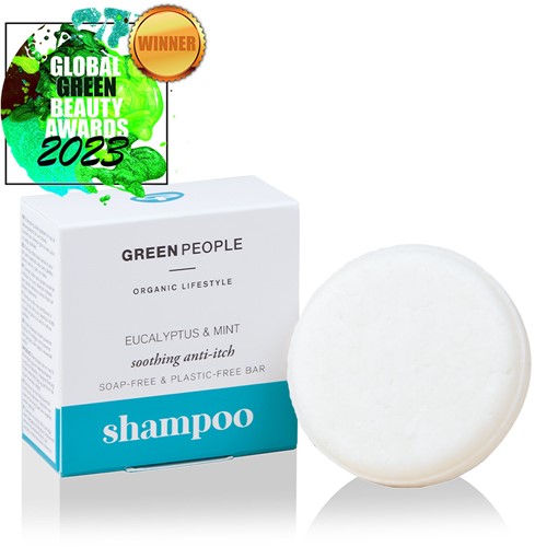 Green People Eucalyptus & Mint Anti-Dandruff Shampoo Bar 