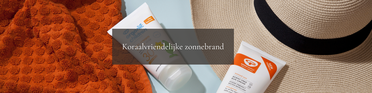 Koraalvriendelijke zonnebrand